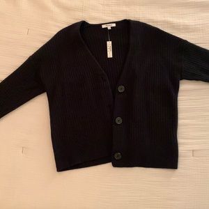 Madewell Ribbed Cardigan Sweater in Coziest Yarn